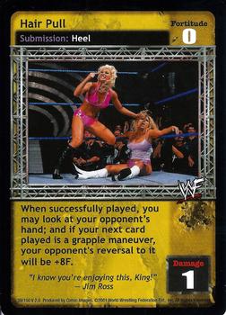 2001 Comic Images WWF Raw Deal: Fully Loaded #39 Hair Pull Front