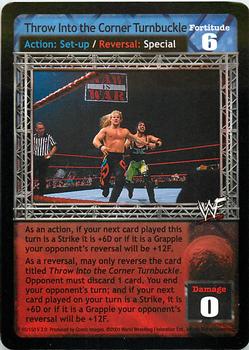 2001 Comic Images WWF Raw Deal: Fully Loaded #65 Throw Into the Corner Turnbuckle Front