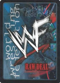 2001 Comic Images WWF Raw Deal: Fully Loaded #75 Bait Opponent Back