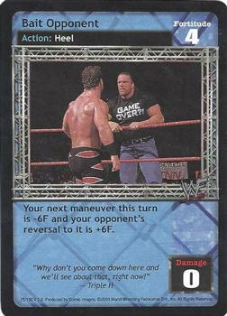 2001 Comic Images WWF Raw Deal: Fully Loaded #75 Bait Opponent Front