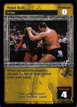 2000 Comic Images WWF Raw Deal #3 Head Butt Front