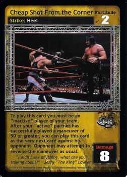 2000 Comic Images WWF Raw Deal #11 Cheap Shot From the Corner Front