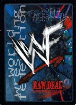 2000 Comic Images WWF Raw Deal #14 Drop Kick Back