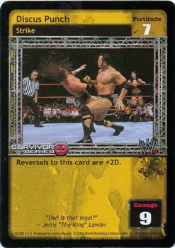 2000 Comic Images WWF Raw Deal #15 Discus Punch Front