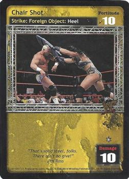 2000 Comic Images WWF Raw Deal #20 Chair Shot Front