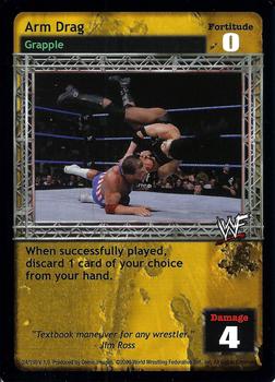 2000 Comic Images WWF Raw Deal #24 Arm Drag Front