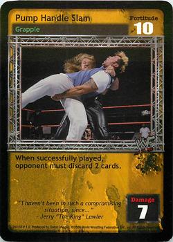 2000 Comic Images WWF Raw Deal #39 Pump Handle Slam Front