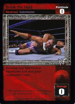 2000 Comic Images WWF Raw Deal #72 Break the Hold Front