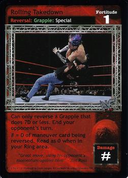 2000 Comic Images WWF Raw Deal #74 Rolling Takedown Front