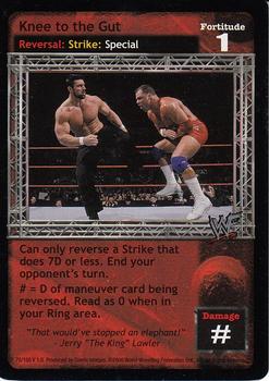 2000 Comic Images WWF Raw Deal #75 Knee to the Gut Front