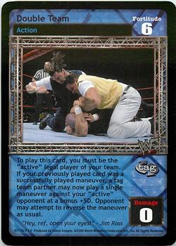 2000 Comic Images WWF Raw Deal #97 Double Team Front