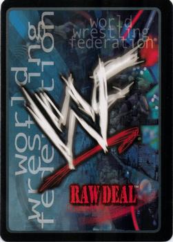 2000 Comic Images WWF Raw Deal #103 Diversion Back