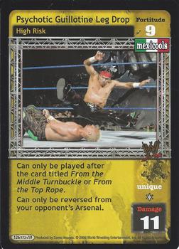 2006 Comic Images WWE Raw Deal: No Way Out #126 Psychotic Guillotine Leg Drop Front