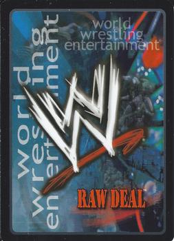2006 Comic Images WWE Raw Deal: No Way Out #152 You Want Some? Come Get Some! Back