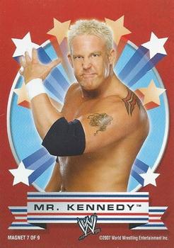 2007 Topps Heritage III WWE - Magnets #7 Mr. Kennedy  Front
