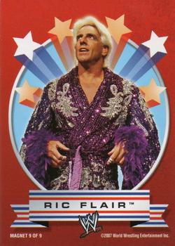 2007 Topps Heritage III WWE - Magnets #9 Ric Flair  Front