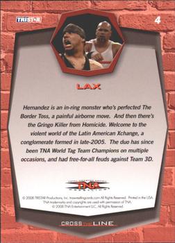 2008 TriStar TNA Cross the Line #4 LAX  Back