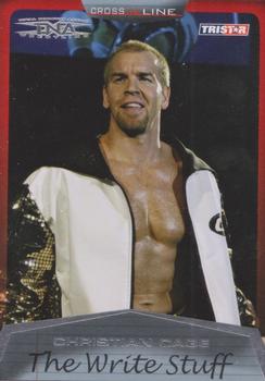 2008 TriStar TNA Cross the Line #78 Christian Cage  Front