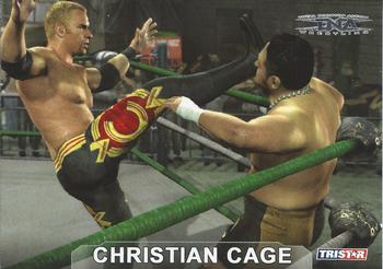 2008 TriStar TNA Cross the Line #75 Christian Cage  Front