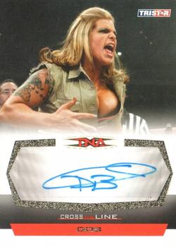 2008 TriStar TNA Cross the Line - Authentic Action Autographed Memorabilia Gold #MOA ODB  Front