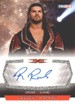 2008 TriStar TNA Cross the Line - Autographs #C-RR Robert Roode  Front