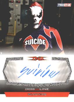 2008 TriStar TNA Cross the Line - Autographs #C-S3 Suicide  Front