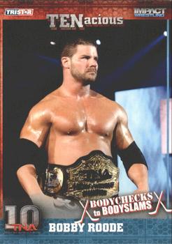 2012 TriStar Impact TNA TENacious #39 Bobby Roode Front
