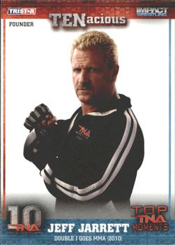 2012 TriStar Impact TNA TENacious #40 Jeff Jarrett Front