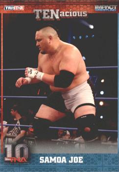 2012 TriStar Impact TNA TENacious #49 Samoa Joe Front