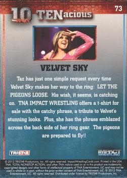 2012 TriStar Impact TNA TENacious #73 Velvet Sky Back