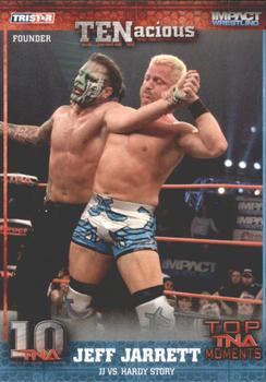2012 TriStar Impact TNA TENacious #80 Jeff Jarrett Front