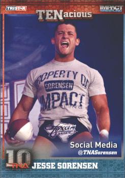 2012 TriStar Impact TNA TENacious #82 Jesse Sorensen Front
