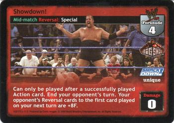 2004 Comic Images WWE Raw Deal: Divas Overload #152 Showdown! Front