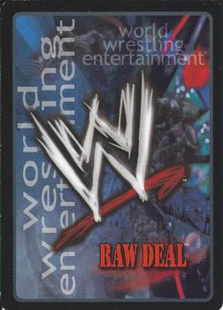 2004 Comic Images WWE Raw Deal: Divas Overload #80 Victory Roll Back