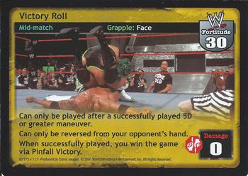 2004 Comic Images WWE Raw Deal: Divas Overload #80 Victory Roll Front