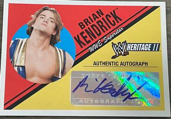 2006 Topps Heritage II WWE - Autographs #NNO Brian Kendrick  Front