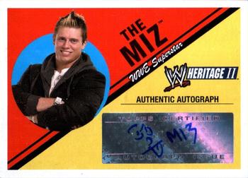 2006 Topps Heritage II WWE - Autographs #NNO The Miz  Front