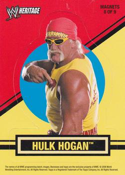 2006 Topps Heritage II WWE - Magnets #8 Hulk Hogan  Front