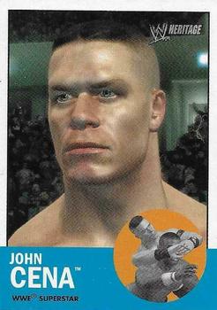 2006 Topps Heritage II WWE - Raw vs. Smackdown #V1 John Cena  Front