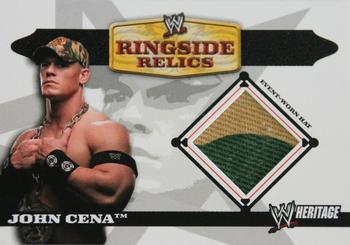 2006 Topps Heritage II WWE - Ringside Relics #NNO John Cena Front