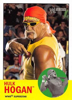 2006 Topps Heritage II WWE - Tin #TLB2 Hulk Hogan  Front
