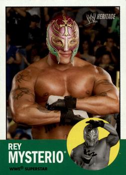 2006 Topps Heritage II WWE - Tin #TLB5 Rey Mysterio  Front