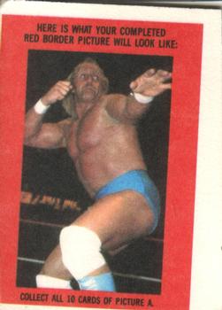 1985 O-Pee-Chee WWF Pro Wrestling Stars - Stickers #11 Hulk Hogan Back