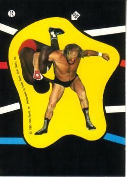 1985 O-Pee-Chee WWF Pro Wrestling Stars - Stickers #18 Rene Goulet / S.D. Jones Front