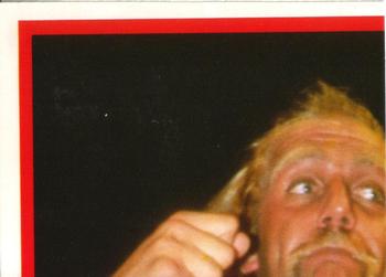 1985 O-Pee-Chee WWF Pro Wrestling Stars - Stickers #9 Hulk Hogan Back