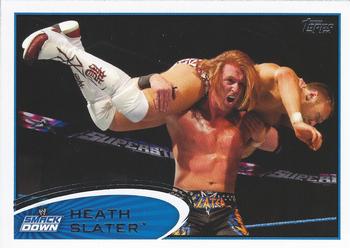 2012 Topps WWE #34 Heath Slater  Front