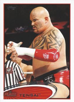 2012 Topps WWE #53 Lord Tensai  Front