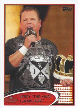 2012 Topps WWE #67 Jerry Lawler  Front