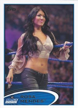 2012 Topps WWE #70 Rosa Mendes  Front