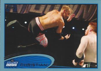 2012 Topps WWE - Blue #10 Christian  Front